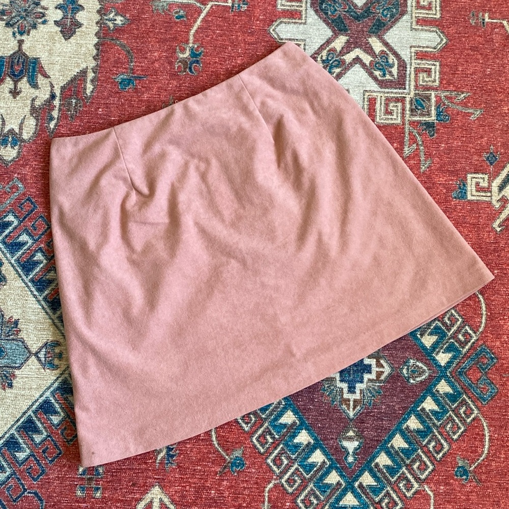 vtg pink miniskirt